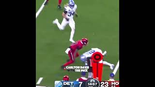 Dan Campbell Called The Interception at Halftime dancampbell detroitlions youtubeshorts shorts [upl. by Oderfigis]