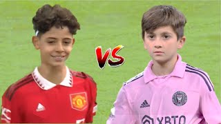 Ronaldo Jr vs Thiago Messi  The Ultimate GOAT Battle [upl. by Onitnelav]