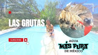 Las GRUTAS de Tolantongo  AGUA PURA  Mexico Agua [upl. by Hazem]