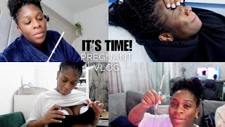 PREGNANCY VLOG 6  COLOSTRUM HARVESTING INDUCING MY LABOUR NATURALLY WATCH ME GET A SWEEP OVER IT [upl. by Eiramana]