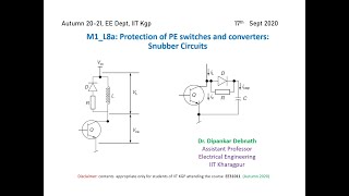 PEM1L8a How to design snubber circuit for Power Electronic converters [upl. by Isis759]