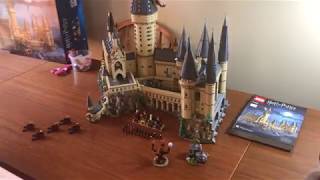 Harry Potter Lego Hogwarts Castle Build [upl. by Ekim]