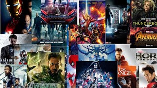 The Timeline of MCU Movies All phasefuture movies [upl. by Rutra]