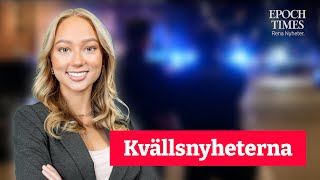 Kvällsnyheterna den 27 augusti – med Indra Kleinert [upl. by Sutit555]