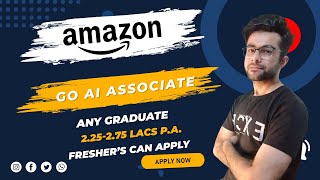 Amazon GO AI Associate  Work from Home  Interview  GO AI Associate Amazon 2023  Amazon Job [upl. by Aicena]