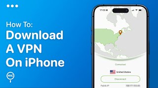 How To Download A VPN On iPhone  Easy Guide [upl. by Clardy457]