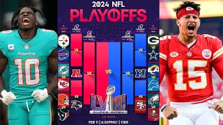 FULL 2024 NFL Playoff Preview amp Predictions Who WINS Super Bowl 2024 NFL Playoffs [upl. by Feodore]