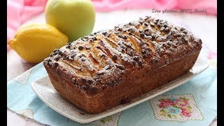 Plumcake alle mele e ricotta senza burro e senza glutine [upl. by Bromleigh]