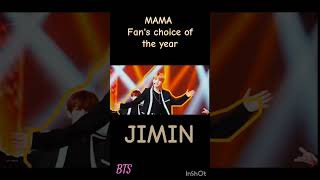 MAMA award winner bts btsarmy btsindianarmy jimin jiminbts mamaawards [upl. by Maynord987]