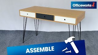 Kronborg Conforma Desk Assembly Instructions [upl. by Catlin]