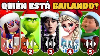 🎄¿Adivina Quién Está Bailando  Edición Navideña  Adivina 120 Personajes Festivos  NT Adivinar [upl. by Anes88]