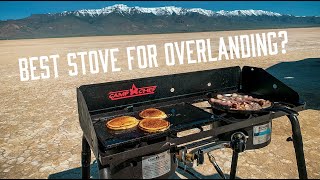 The best camp stove for overlanding — Camp Chef Explorer 2 Burner Review [upl. by Ennayllek]