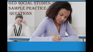 Sample GED Social Studies PassageQuestions and Answers [upl. by Chafee895]