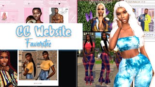 My GotTo CC Websites Simsdom  The Sims 4 CC Favorites Pt3 [upl. by Ytiak108]