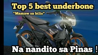 Top 5 best underbone motorcycle in phillipines 2023！Raider 150fi [upl. by Martin]