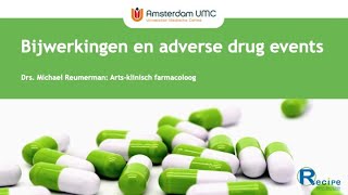 Bijwerkingen en adverse drug events [upl. by Branen]