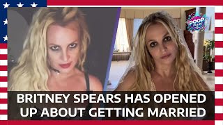 Britney Spears announces shes married again in new social media post one year after her divorce [upl. by Ayama]