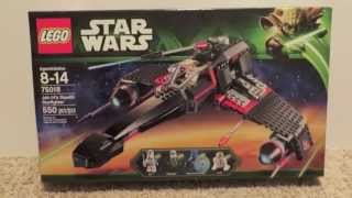 Lego Star Wars Jek14s Stealth Starfighter 75018 [upl. by Ednil]