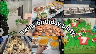 Birthday party in Ukideas for party decor yummy food [upl. by Ettenyar]