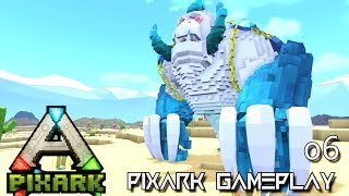 PixARK NEW TAMES EPIC DINOS amp CREATURES E06   Pix ARK GAMEPLAY EARLY ACCESS [upl. by Nnaeiluj]