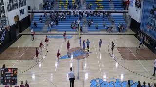 New RockfordSheyenn vs Langdon Area High School Girls Varsity Volleyball [upl. by Whipple]