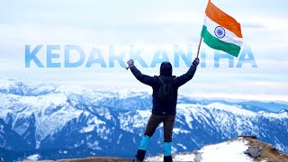 A Journey to One of the Best Snow Trek in India  Kedarkantha [upl. by Eidoj]