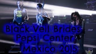 Black Veil Brides en Pepsi Center  Ciudad de México 19 Abril 2015  Klauu amp Yu [upl. by Lach825]