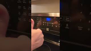 Setting time on Kenmore Elite Stove so simple Kenmore stove short video [upl. by Annatnas]