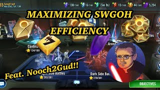 How to MAXIMIZE your SWGOH Efficiency feat NOOCH2GUD [upl. by Doscher]