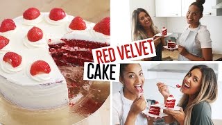 RED VELVET CAKE RECEPT [upl. by Llehcnom772]