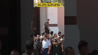 Baret Merah Menyala Ajudan Menhan Prabowo‼️presiden komando baretmerah kopassus prabowo [upl. by Nipsirc]