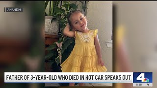 Father of Anaheim toddler who died in hot car speaks out [upl. by Ivah48]