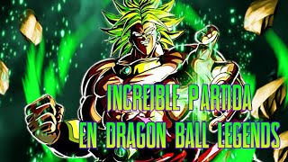 🔴DRAGON BALL LEGENDS BROLY VS BROLY INCREIBLE PARTIDA🔴👽 [upl. by Kampmann574]