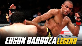 Eight Reasons Why Edson Barboza is a Certified Octagon Legend [upl. by Llebiram862]