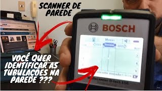 Detector de tubulação em parede Bosch Detect 150 [upl. by Annay]