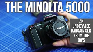 The Minolta 5000  perfect to start flim photography [upl. by Clarette]