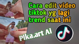 cara edit video tiktok yg lagi trend saat ini pikaart [upl. by Riggall]