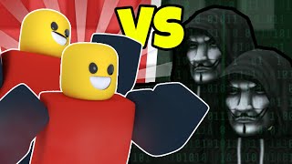 BEATING HACKERS WITH FUSIONBOYS Roblox Arsenal [upl. by Landing]