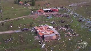 05262024 Valley View TX  First light reveals major damage from deadly tornado [upl. by Tiat]