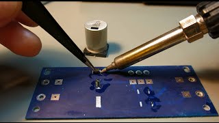 Kicad tutorial 4  PCB etching and soldering [upl. by Wilscam]