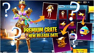 WHEN PREMIUM CRATE AND CLASSIC CRATE COME BACK IN BGMI  PREMIUM CRATE RELEASE DATE IN BGMI [upl. by Ruckman]