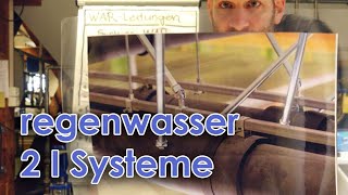 Regenwasserleitungen 2 I Systeme der Entwässerung [upl. by Strawn]