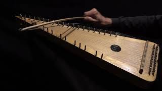 quotSANS DAY CAROLquot A432hz Bowed Psaltery [upl. by Klarika]