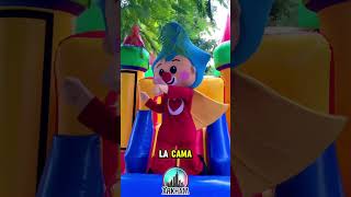 Amigos saltando en la cama  Plim Plim 🤡 plimplim musicainfantil cancionesinfantiles shorts [upl. by Base]