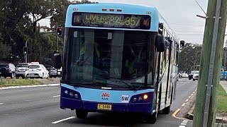 Transit Systems 5446 Volvo B7RLE Bustech VST 857 To Liverpool [upl. by Assirram]