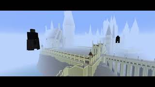 Harry Potter and the Deathly Hallows Part 2 Opening in Minecraft [upl. by Thompson737]