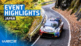 WRC2 Event Highlights  WRC FORUM8 Rally Japan 2024 [upl. by Vey86]