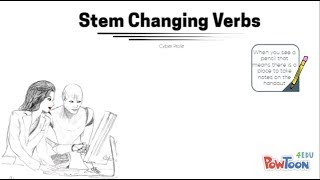 Spanish Stem Changing Verbs [upl. by Amadeo]