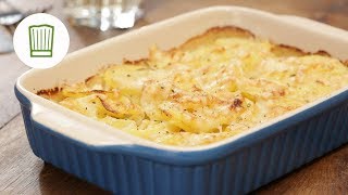 Klassisches Kartoffelgratin  Chefkochde [upl. by Bower]