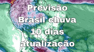 Previsão do tempo no Brasil para os próximos 10 dias [upl. by Atsirc]